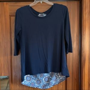 Le Lis High Low Blouse